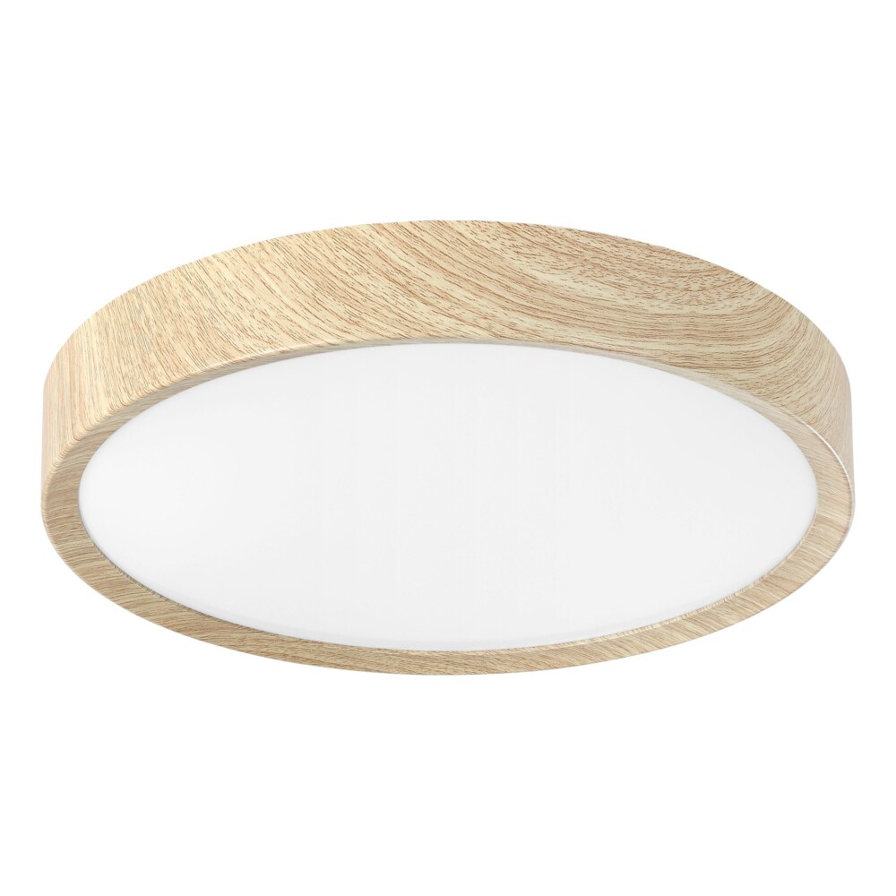 Πλαφονιέρα Μπάνιου MUSURITA LED 14W 3000K 34cm Φυσικό Ξύλο IP44