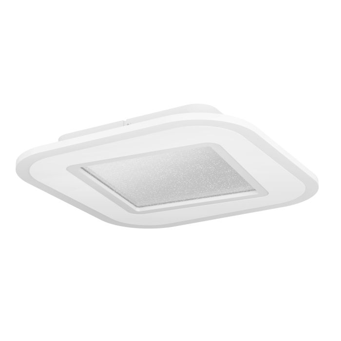 Πλαφονιέρα Τετράγωνη MACCHIONI LED 20W 2700-6500K 38cm Λευκό