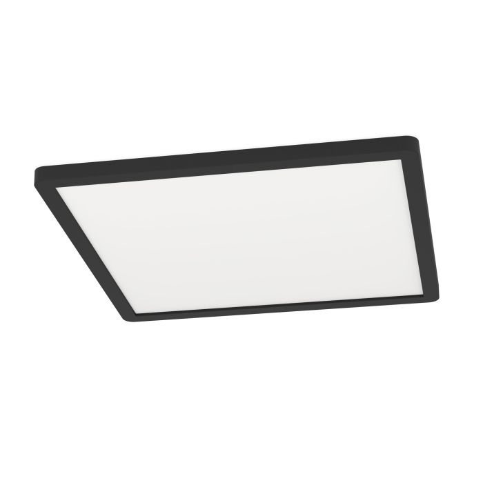 Εξωτερική Πλαφονιέρα Τετράγωνο MINERARIO LED 16.4W 3000K 29cm Μαύρο