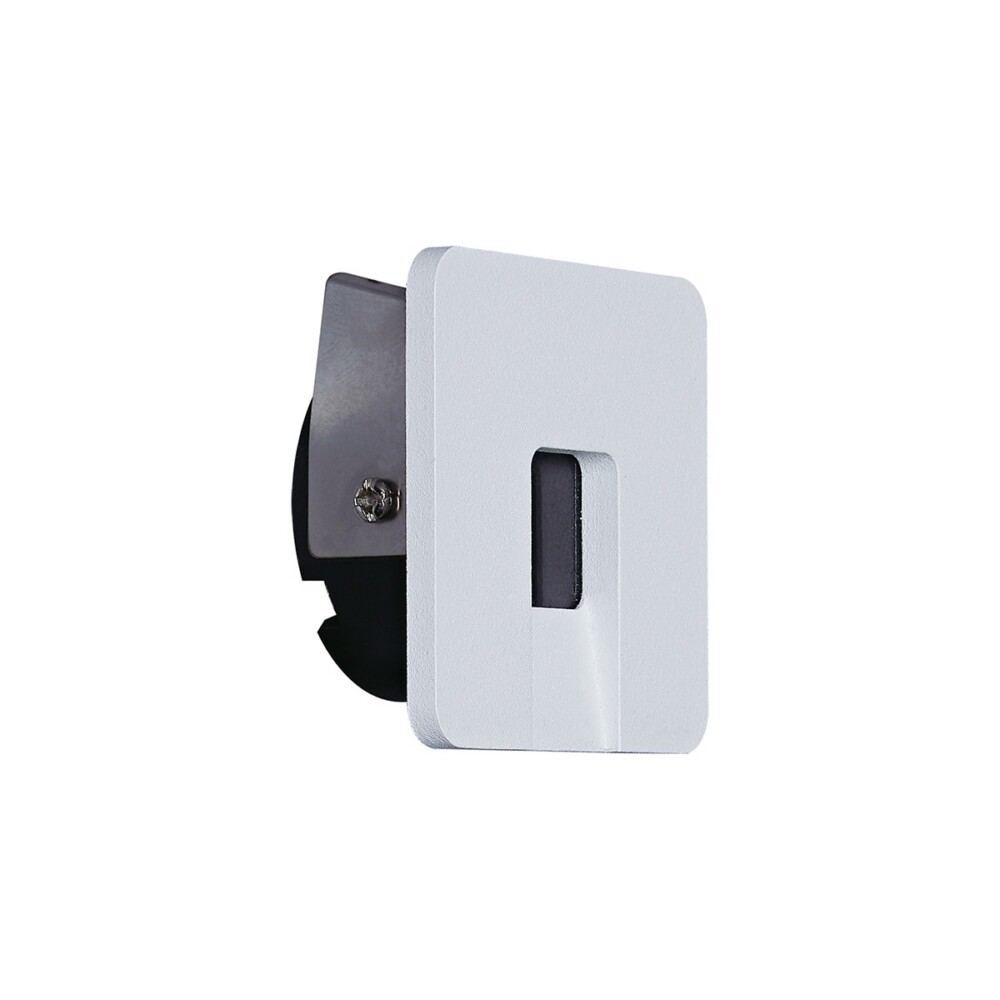 Χωνευτό Τοίχου Τετράγωνο Hide LED 1W 3000K 5.6x3cm Λευκό VK/02179/W/W