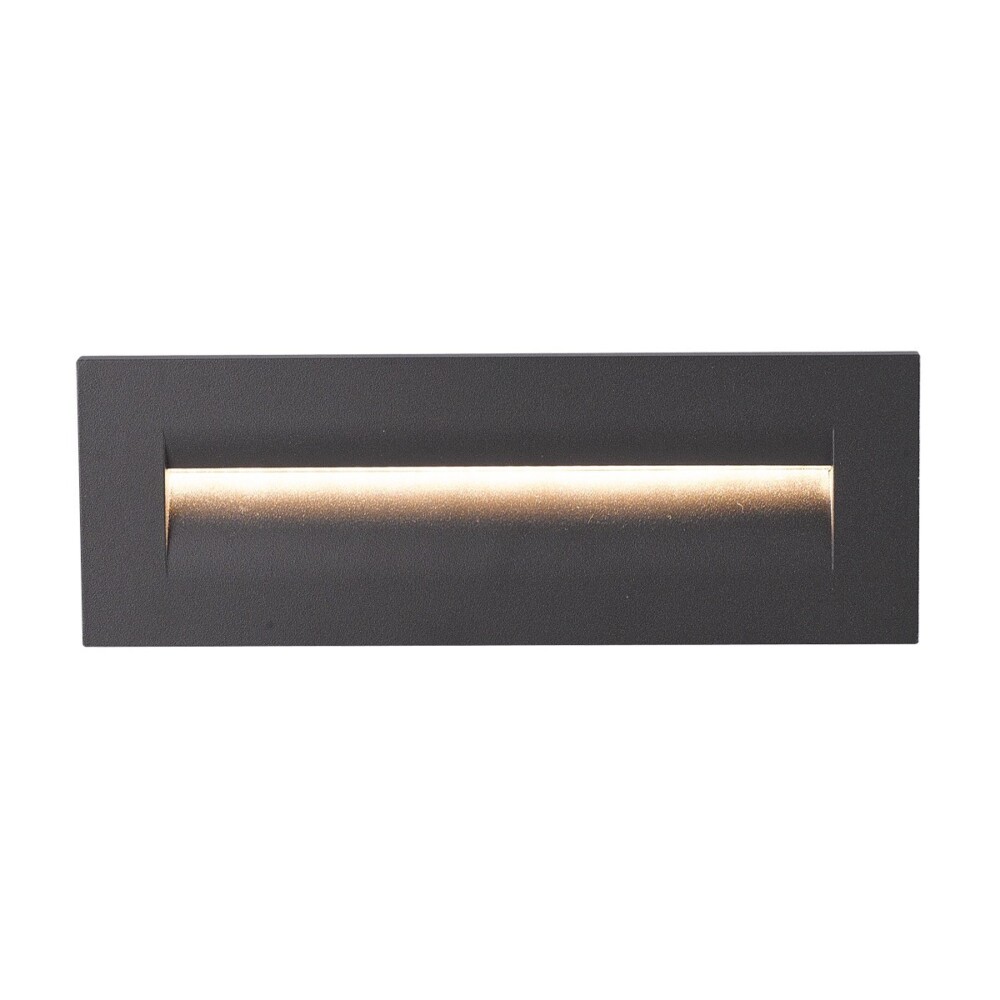 Εξωτερική Απλίκα Irvi LED 9W 3000K 25cm Ανθρακί VK/02108/AN/W