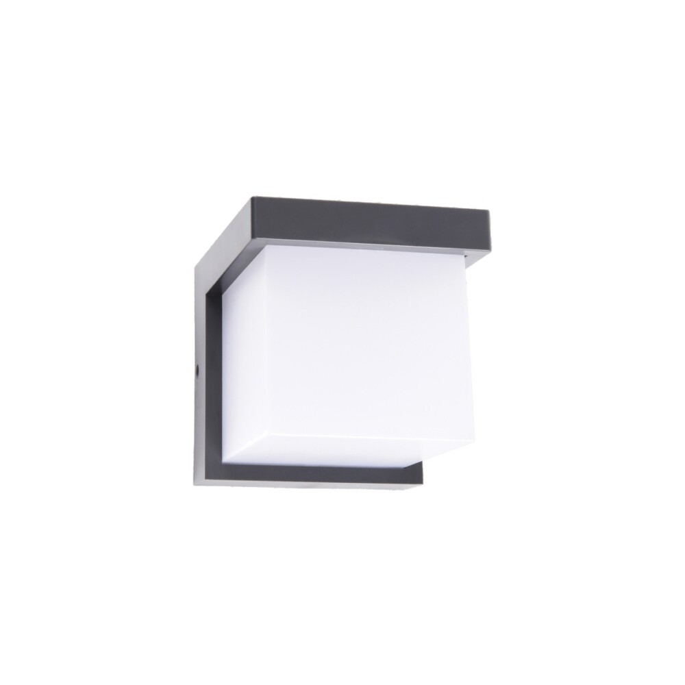 Φωτιστικό Τοίχου Neon LED 9W 3000K 11.5cm Ανθρακί VK/02268/WA/AN/W