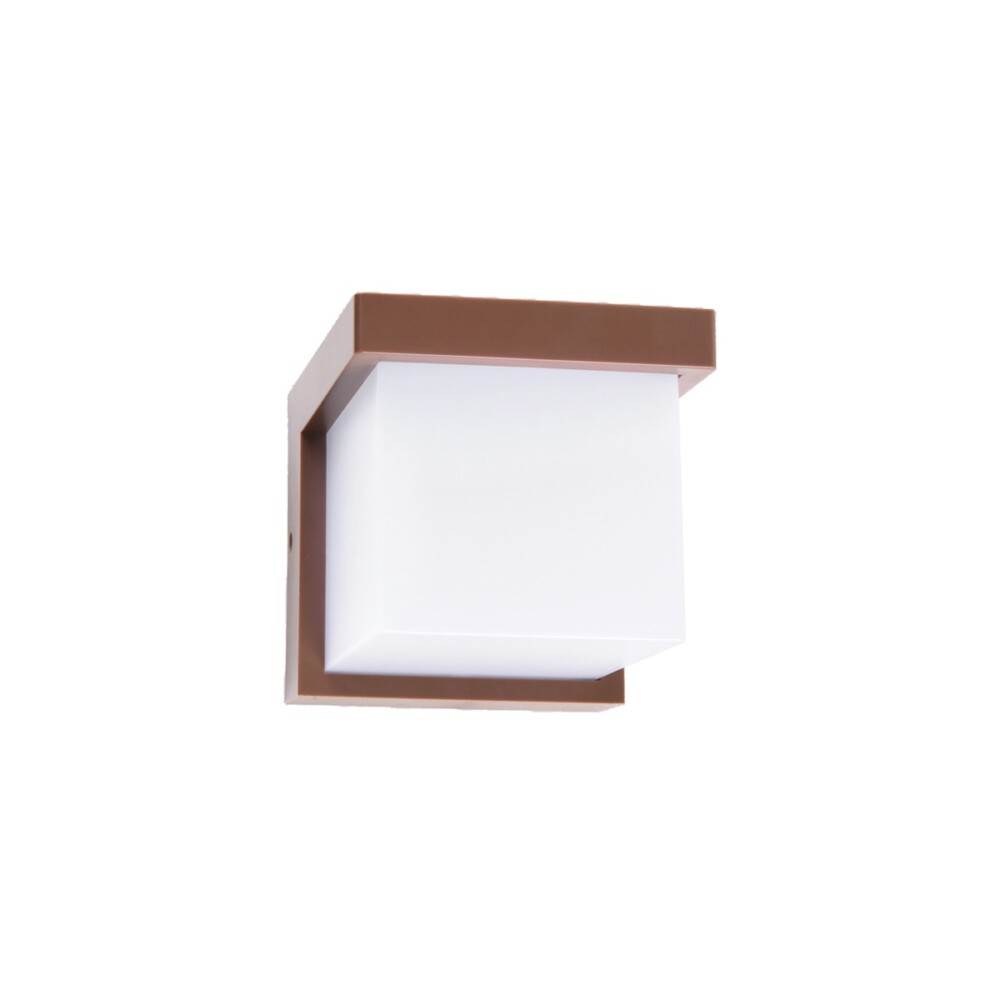 Φωτιστικό Τοίχου Neon LED 9W 3000K 11.5cm Καφέ VK/02268/WA/RB/W