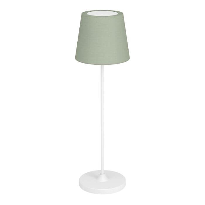 Πορτατίφ LEONERO LED 3.8W 2400/3000/4000K 11cm Λευκό-Πράσινο