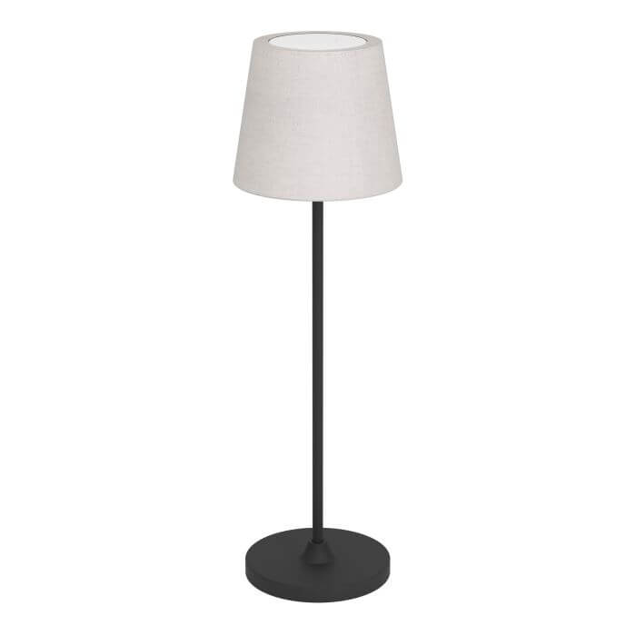 Πορτατίφ LEONERO LED 3.8W 2400/3000/4000K 11cm Μαύρο-Μπεζ