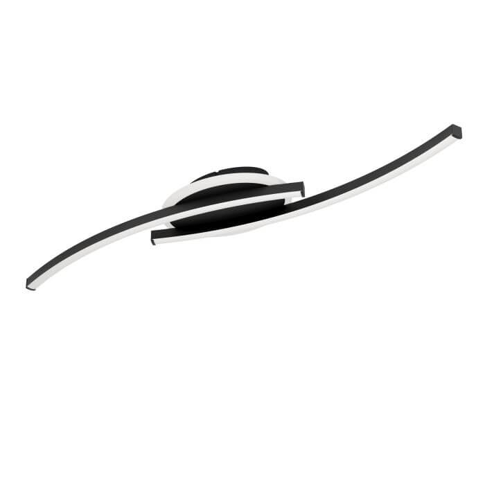 Φωτιστικό Οροφής LUNGOLAGO LED 12W 4000K 74cm Μαύρο-Λευκό