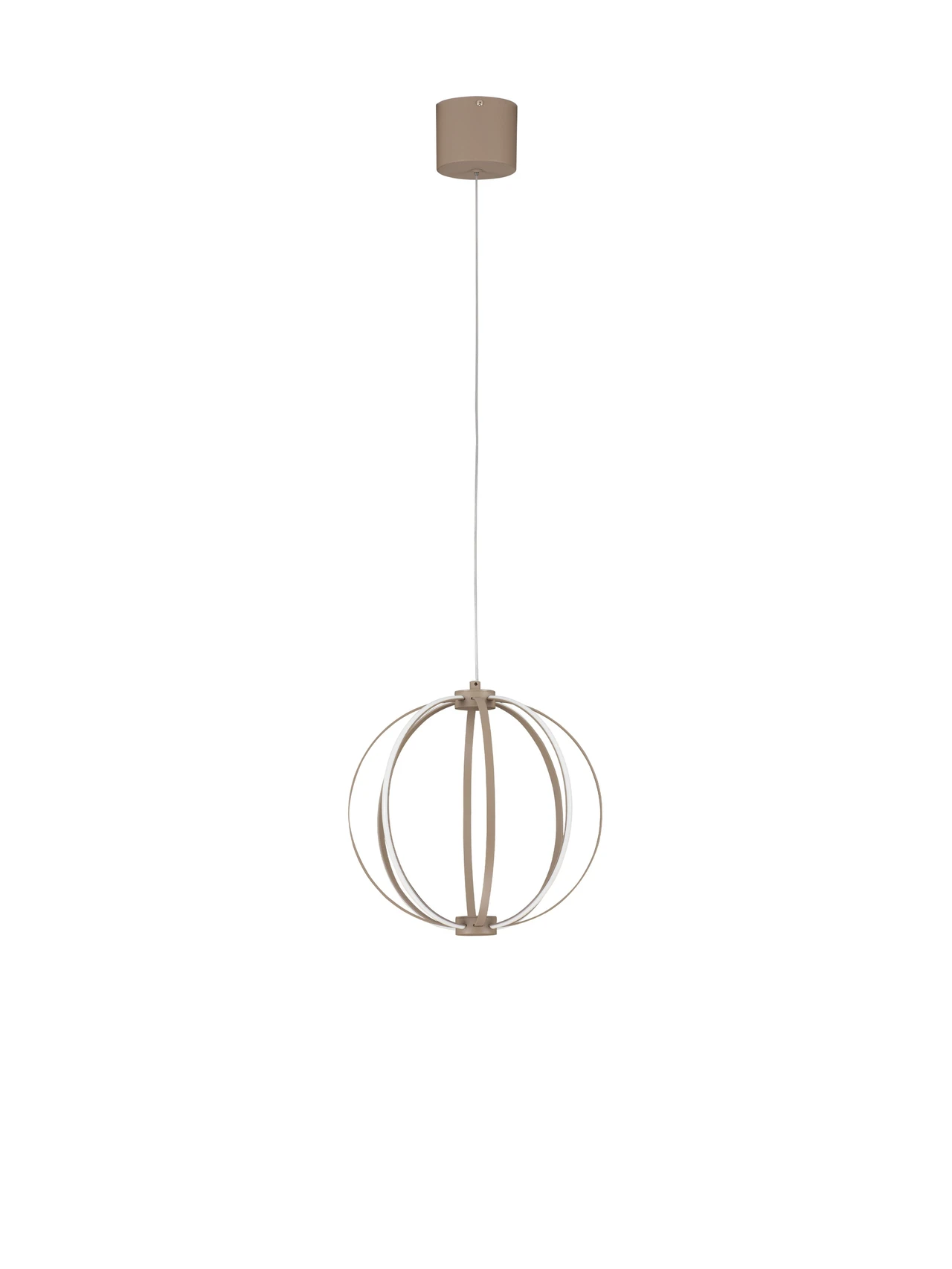 Κρεμαστό Μονόφωτο BREA LED 20W 2700/3000/4000K 30cm Μπεζ