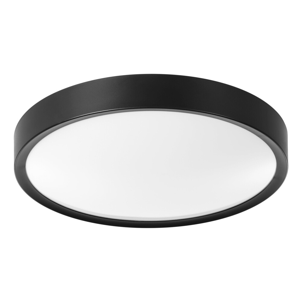 Πλαφονιέρα MUSURITA LED 37W 3000K 44cm Μαύρο