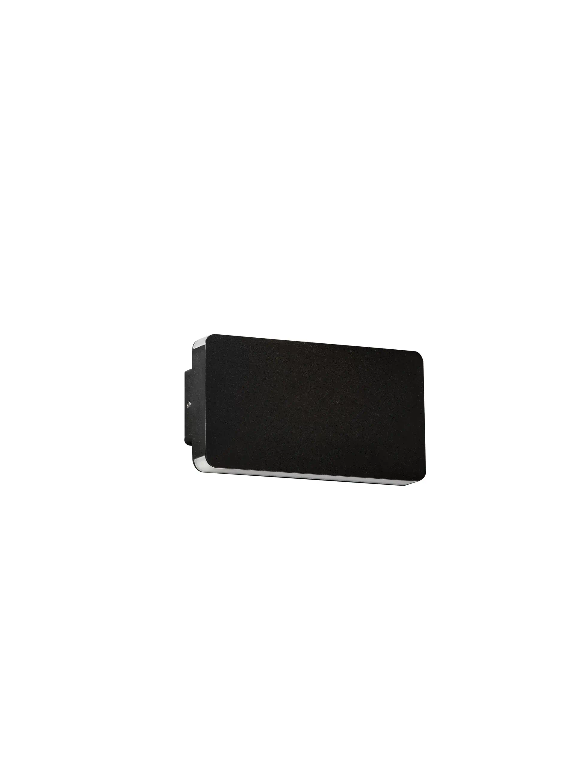 Εξωτερικό Επιτοίχιο ARTU LED 10W 3000K 17.5cm Μαύρο