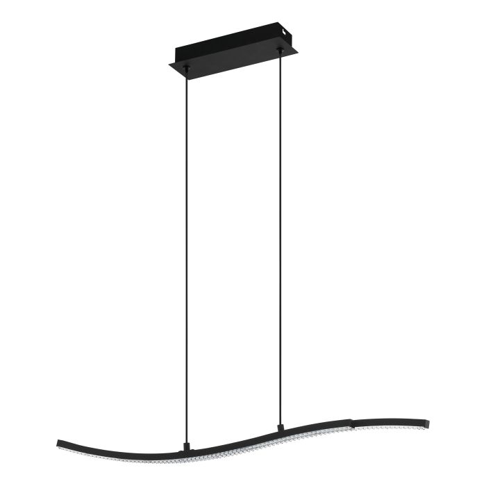 Κρεμαστό Φωτιστικό LEJIAS LED 21.5W 3000K 78cm Μαύρο