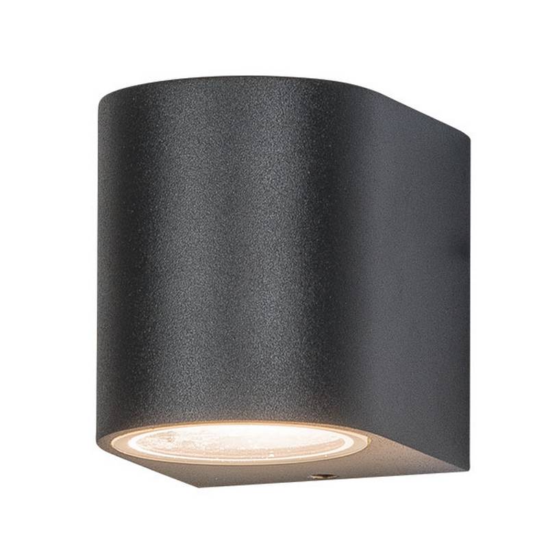 Εξωτερική Απλίκα E121 GU10 15W 9cm Γραφίτης