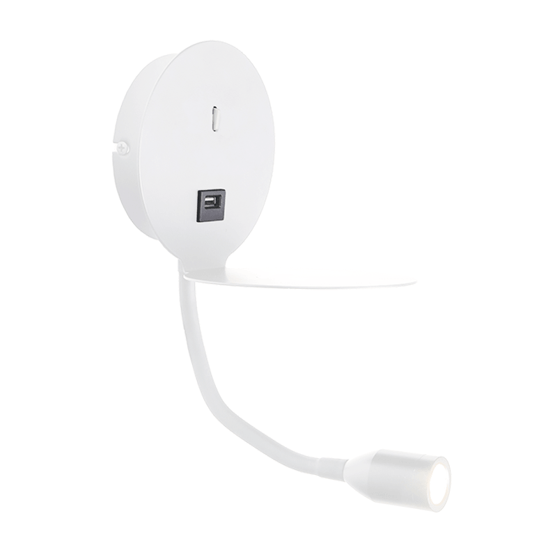Επιτοίχιο Φωτιστικό H58 LED 3W 3000K 13×13.5cm Λευκό