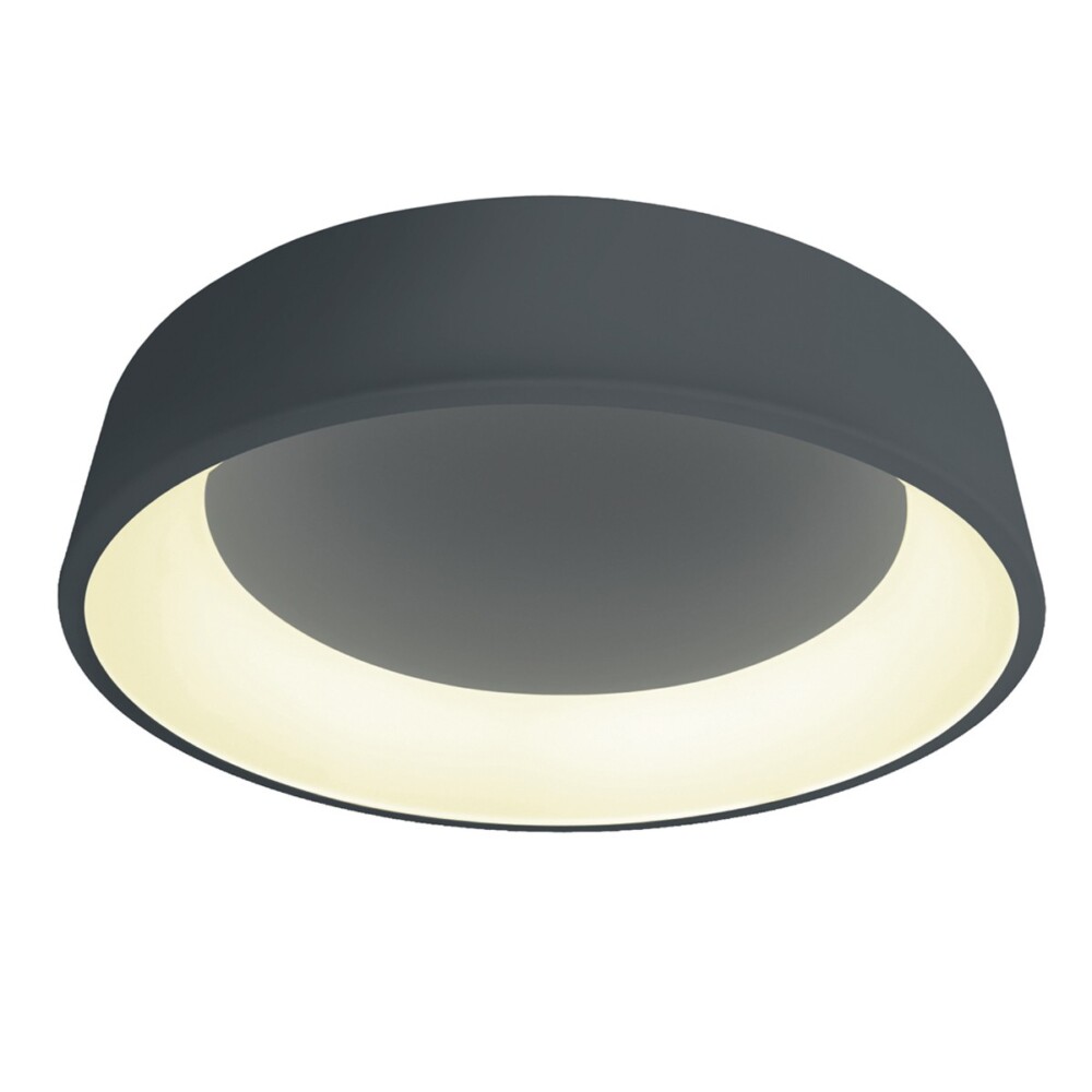 Φωτιστικό Οροφής Kero LED 42W 3000K Δ:60cm Ανθρακί VK/04130CE/AN/W