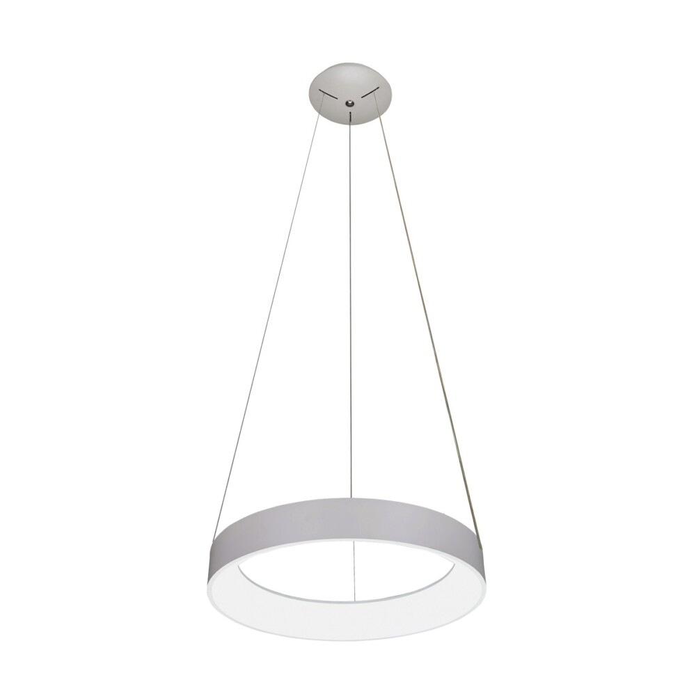 Κρεμαστό Φωτιστικό Bryn LED 29W 3000K Δ:45.5cm Λευκό VK/04131PE/W/W