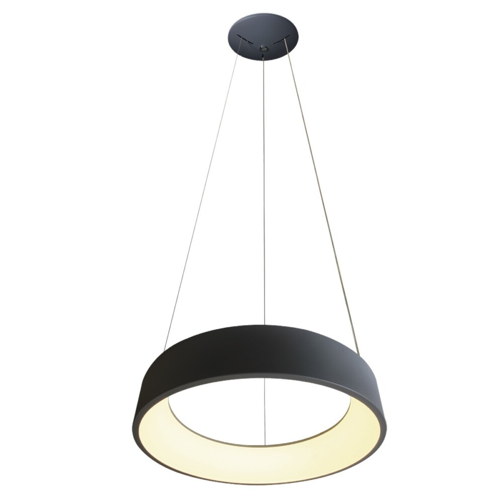 Κρεμαστό Φωτιστικό Bryn LED 40W 3000K Δ:60cm Ανθρακί VK/04132PE/AN/W