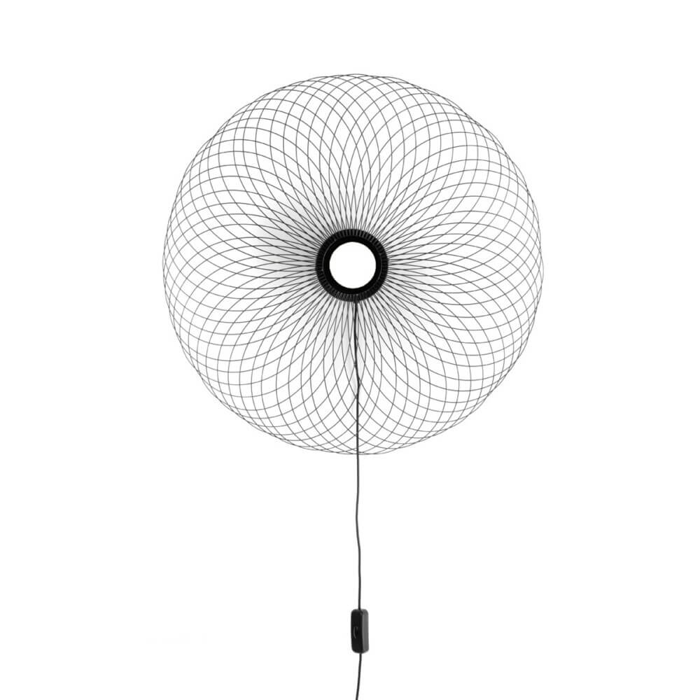 Κρεμαστό Μονόφωτο Polla LED 8W 2700K 61-74cm Μαύρο VK/04255WA/B/WW