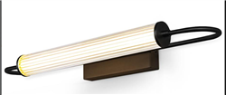 Απλίκα Πινάκων Kira LED 12W 4000K 60cm Μαύρο