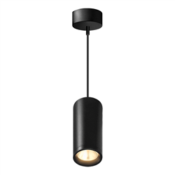 Κρεμαστό Σποτ Μονόφωτο Nori GU10 50W 6cm Μαύρο