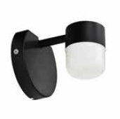 Απλίκα Πινάκων Venus LED 6.5W 3000K 13cm Μαύρο