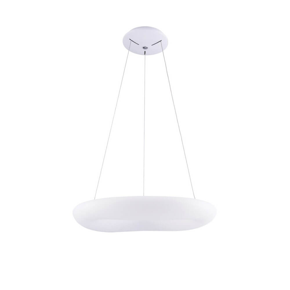 Κρεμαστό Φωτιστικό Cloud LED 38W 3000K 45cm Λευκό VK/04242PE/W/W/45