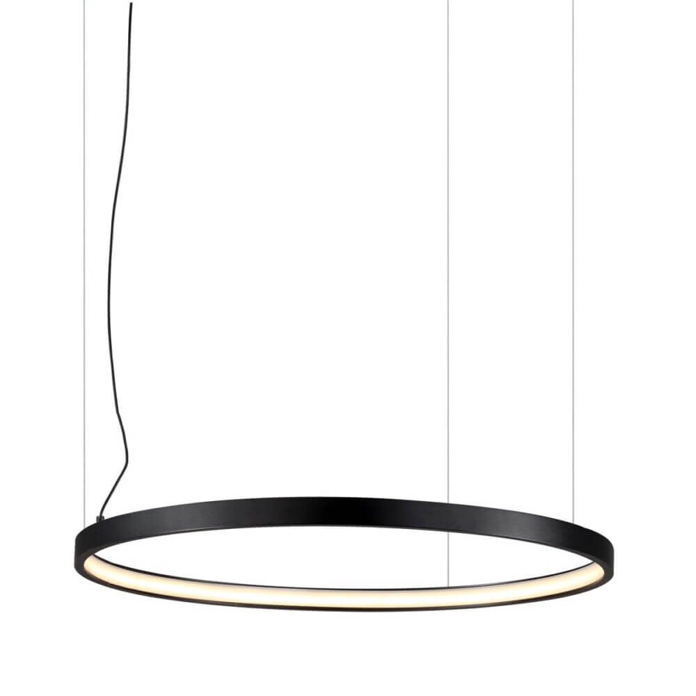Κρεμαστό Φωτιστικό Hebi LED 30W 3000K 66cm Μαύρο VK/04405PE/B/W/66
