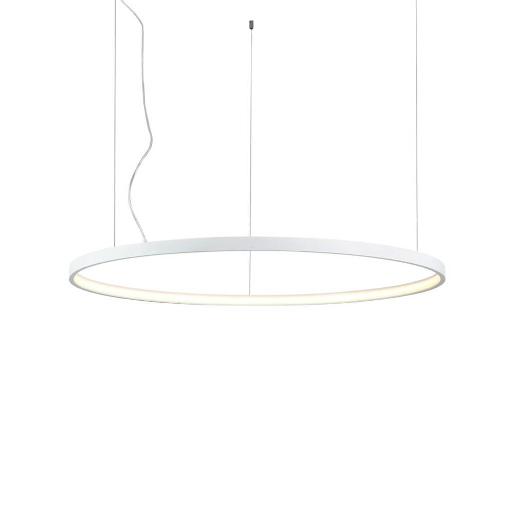 Κρεμαστό Φωτιστικό Inon LED 42W 3000K 92cm Λευκό VK/04406PE/W/W/92