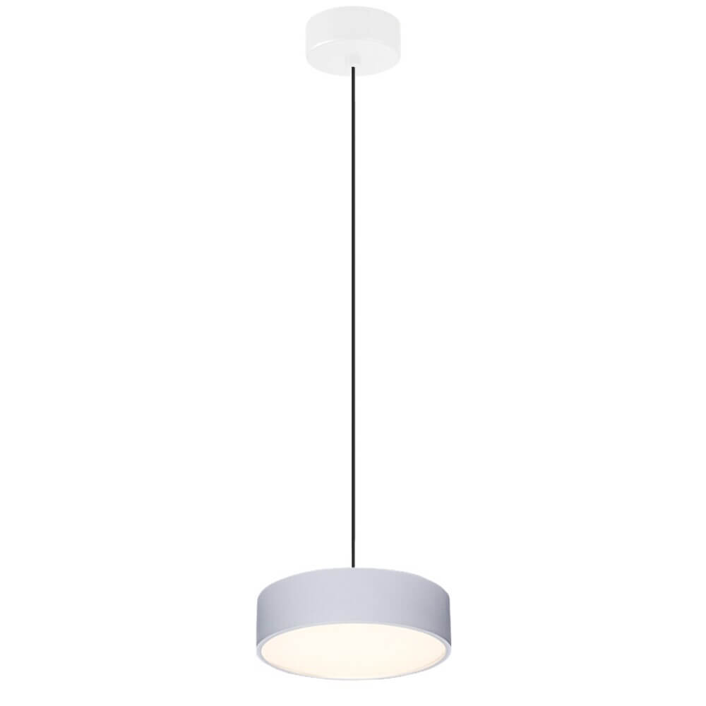 Κρεμαστό Μονόφωτο Rupi LED 11W 3000K 15x4cm Λευκό VK/04454/PE/W/W