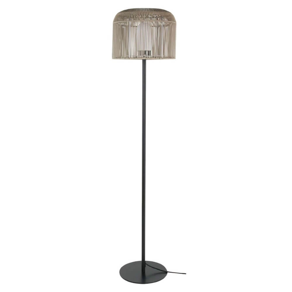 Εξωτερικό Φωτιστικό Επιδαπέδιο Keli LED E27 20W 36cm Ραττάν VK/01119/FL/LG/35