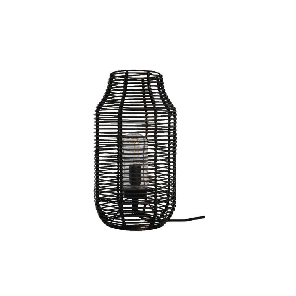 Εξωτερικό Επιτραπέζιο Φωτιστικό Berd LED E27 20W 25.5cm Μαύρο VK/01125/TL/B