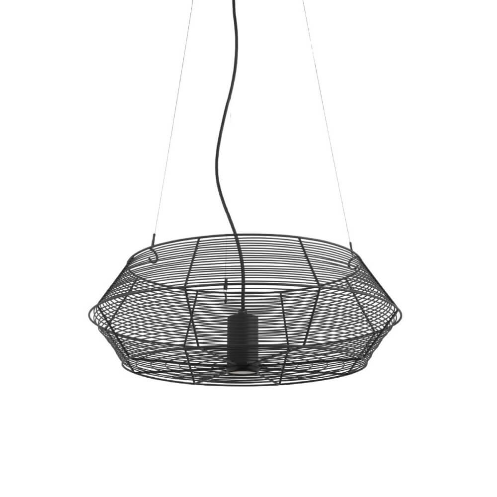 Εξωτερικό Κρεμαστό Φωτιστικό Orance LED GU10 12W 60cm Μαύρο VK/01118/PE/B/60