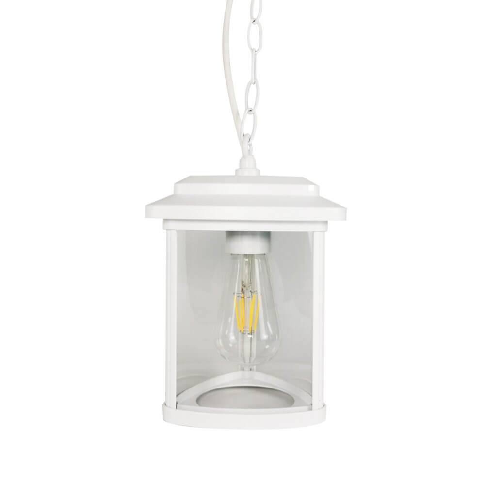 Κρεμαστό Φωτιστικό Tes LED Ε27 20W 17.4cm Λευκό IP23 VK/03203/PE/W