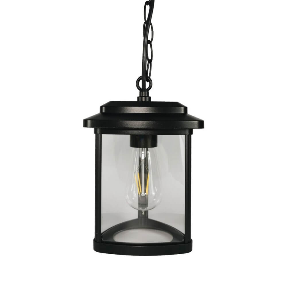 Κρεμαστό Φωτιστικό Tes LED Ε27 20W 17.4cm Μαύρο IP23 VK/03203/PE/B