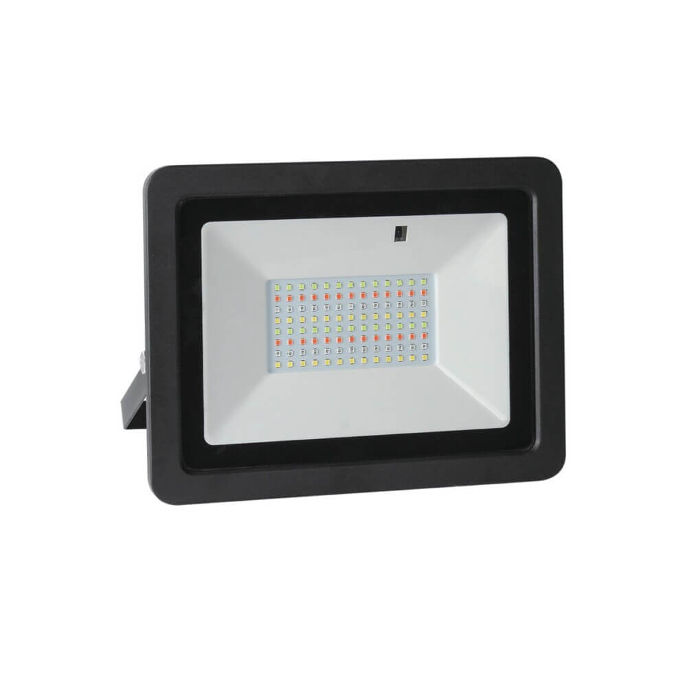 Προβολέας Artes LED 50W RGB 19.5x15cm Μαύρο VK/02254/B/RGB