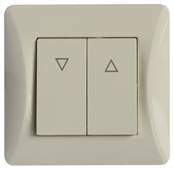 Μπουτόν Ρολλών 2M H-SERIES 10A/250V Ιβουάρ