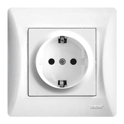 Πρίζα Σούκο Ασφαλείας 2M H-SERIES 16A/250V Λευκό