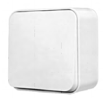 Μπουτόν Μονό Εξωτερικής Τοποθέτησης 2M S-SERIES 10A IP20 Λευκό