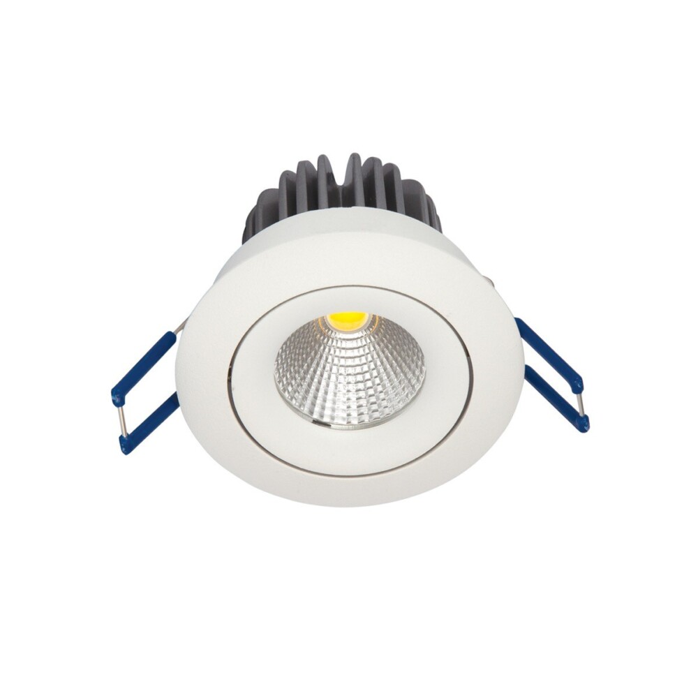 Χωνευτό Κινητό Σποτ Romo LED 10W 4000K 8.2cm Λευκό VK/04124/W/C