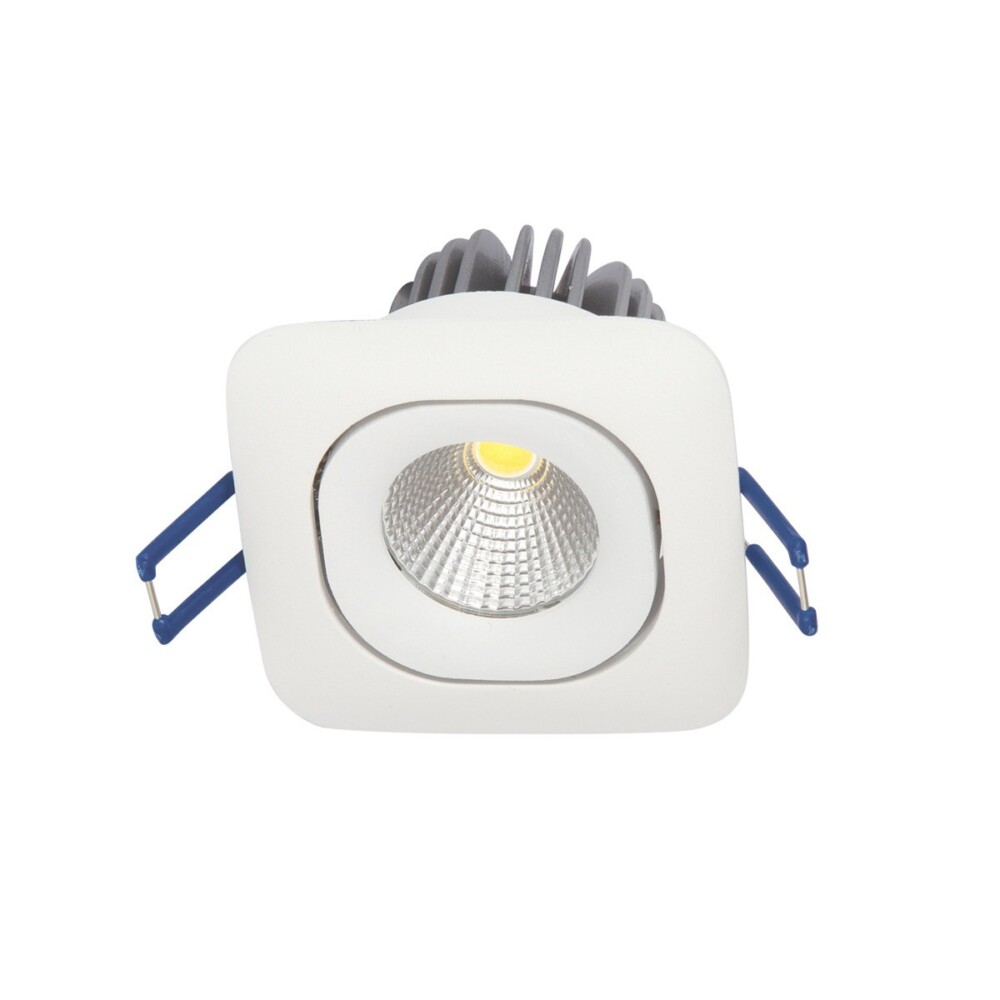 Χωνευτό Κινητό Σποτ Romo LED 10W 4000K 8.2×8.2cm Λευκό VK/04125/W/C