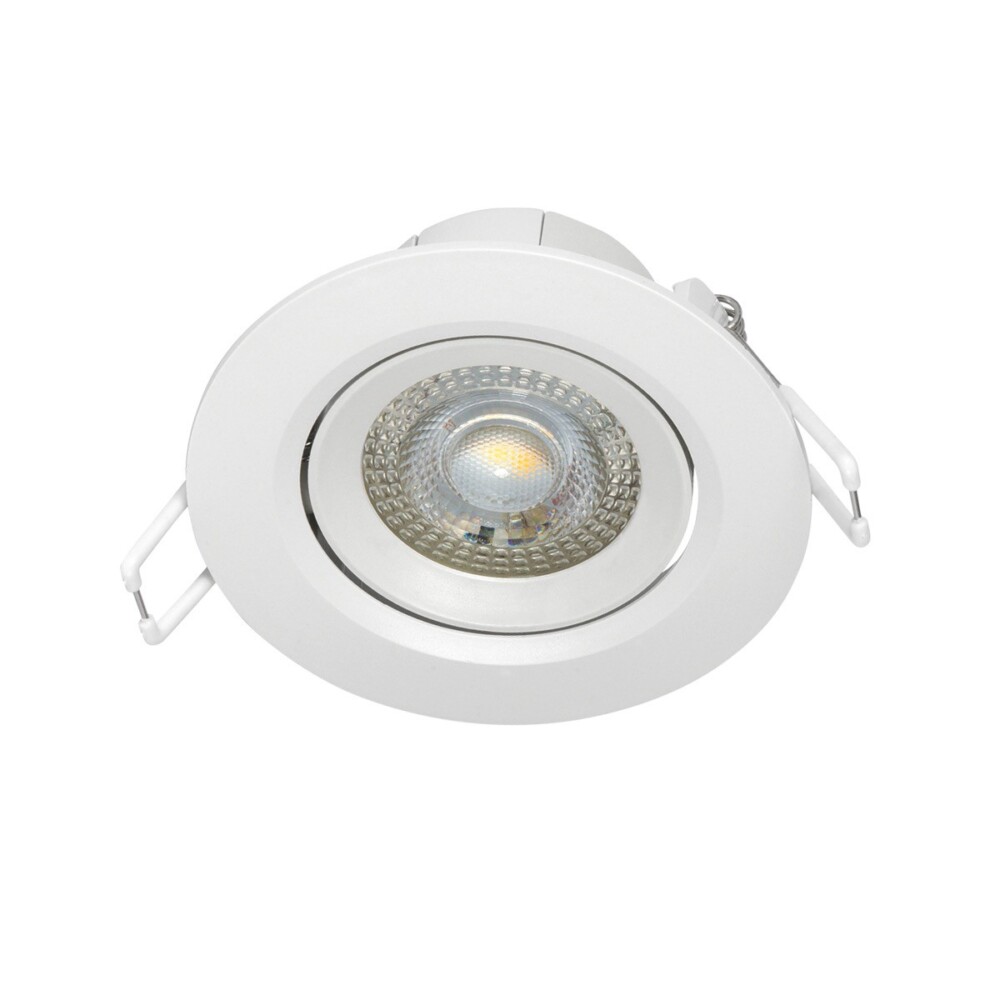 Χωνευτό Κινητό Σποτ Romo LED 5W 4000K 9cm Λευκό VK/04108/W/C