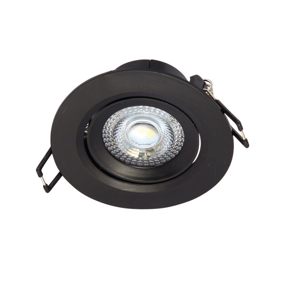 Χωνευτό Κινητό Σποτ Romo LED 5W 4000K 9cm Μαύρο VK/04108/B/C