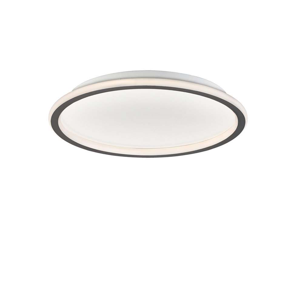 Φωτιστικό Οροφής Arla LED 45W 3000K Δ:50cm Μαύρο