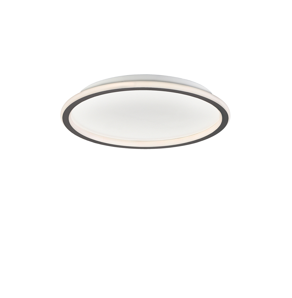 Φωτιστικό Οροφής Arla LED 45W 3000K Δ:40cm Μαύρο