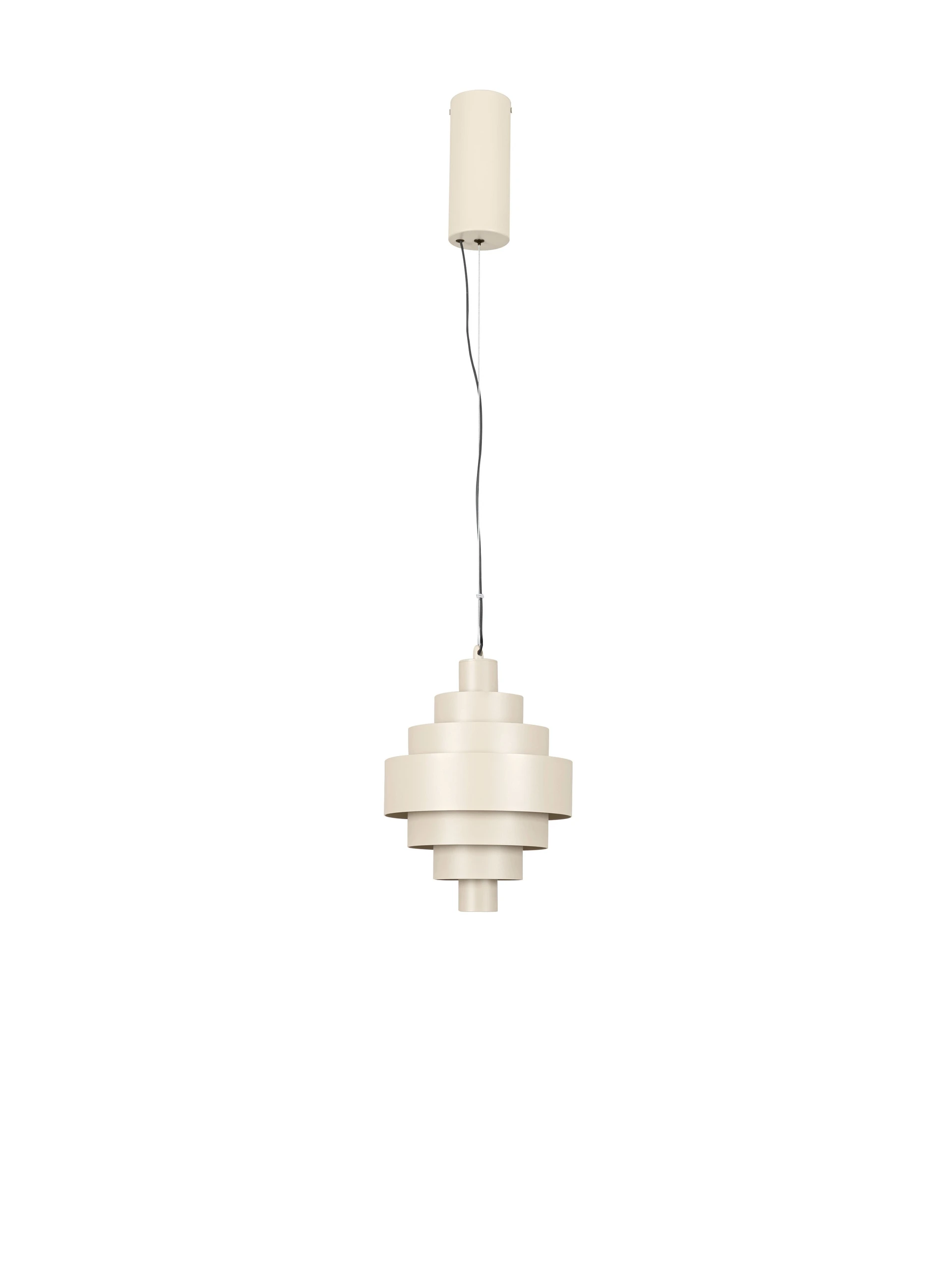 Κρεμαστό Μονόφωτο MINDY LED 35W 3000K Δ:24cm Κριμ