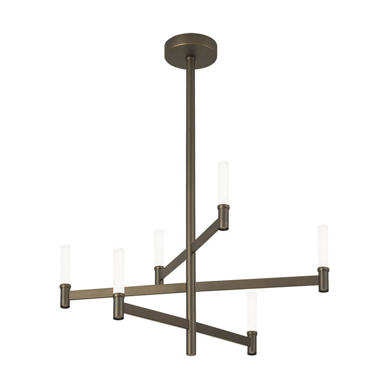 Κρεμαστό Φωτιστικό KERI LED 7W 2700/3000K 85x60cm Μπρονζέ