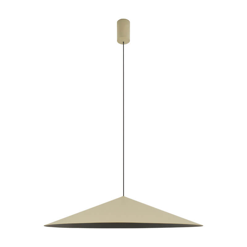 Κρεμαστό Μονόφωτο KONA LED 11W 3000K Δ:55cm Χακί-Μαύρο