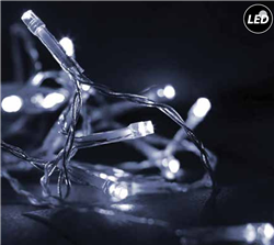 Λαμπάκια Βροχή Jolylight LED 144L 6W Ψυχρό Φως 6m Διάφανο με Κοντρόλερ