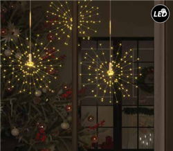 Πυροτέχνημα Jolylight LED 540L 6W Θερμό Φως 1.65×0.35m Διάφανο