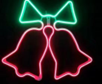 Flex Φωτοσωλήνα Καμπάνα Jolylight Neon LED 100L/m Πράσινο/Κόκκινο Φως 62x50cm με Flash