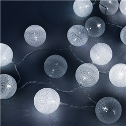 Μπάλες Jolylight LED 20L Ψυχρό Φως Μπαταρίας 3m “GLAMOUR”