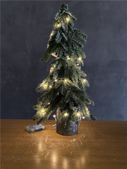 Δεντράκι Jolylight LED 60L Θερμό Φως Μπαταρίας Υ:65cm